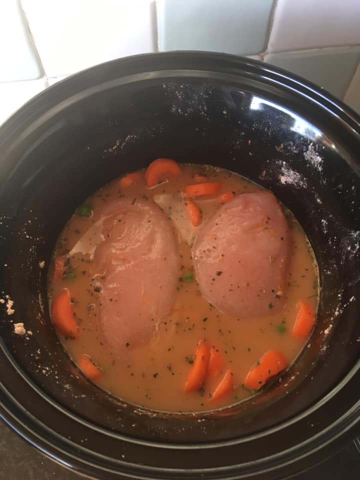 Slow Cooker Chicken casserole