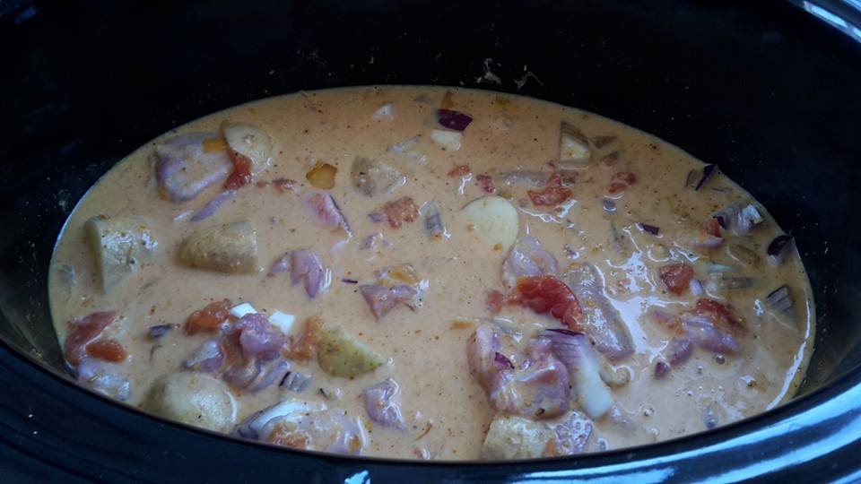 Slow Cooker Chicken Curry With Potatoes 