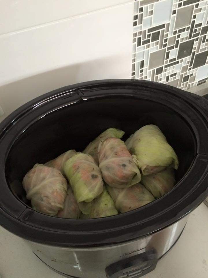 Mince Cabbage Rolls Recipe