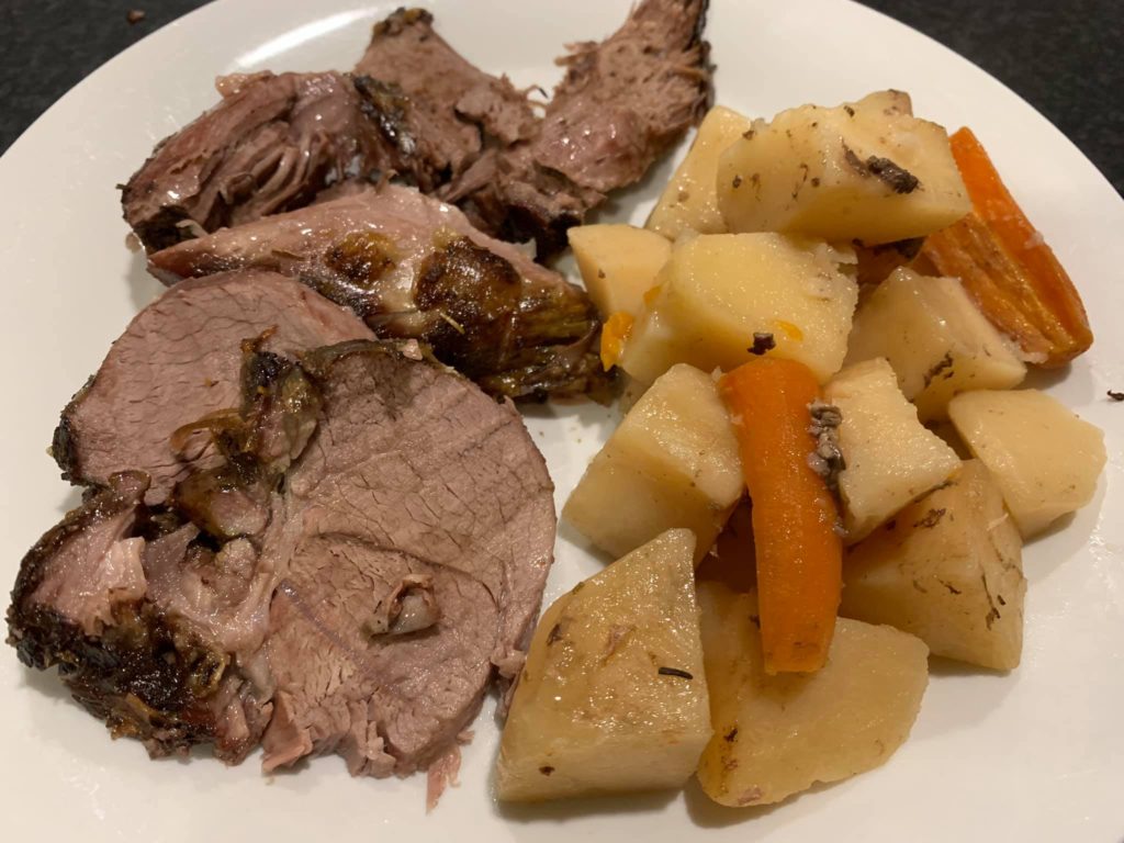 Slow Cooker Roast Lamb and Vegetables 5