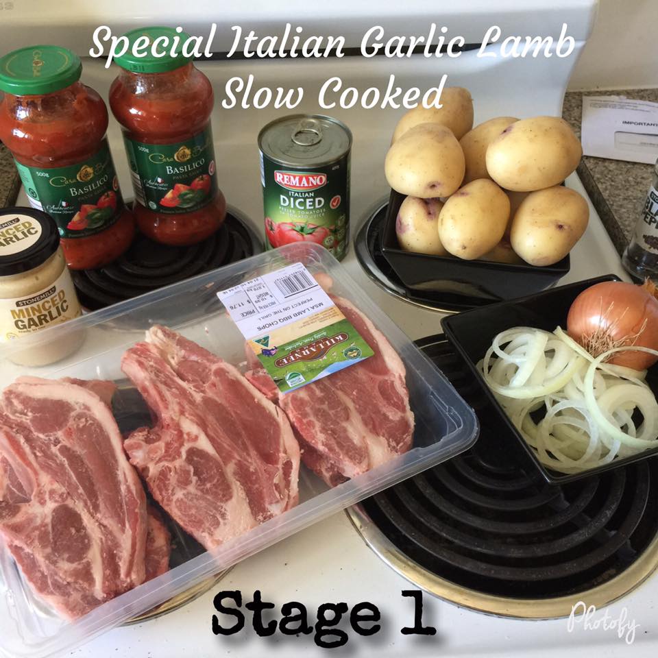Special Italian Garlic Lamb Slow Cooker Recipe