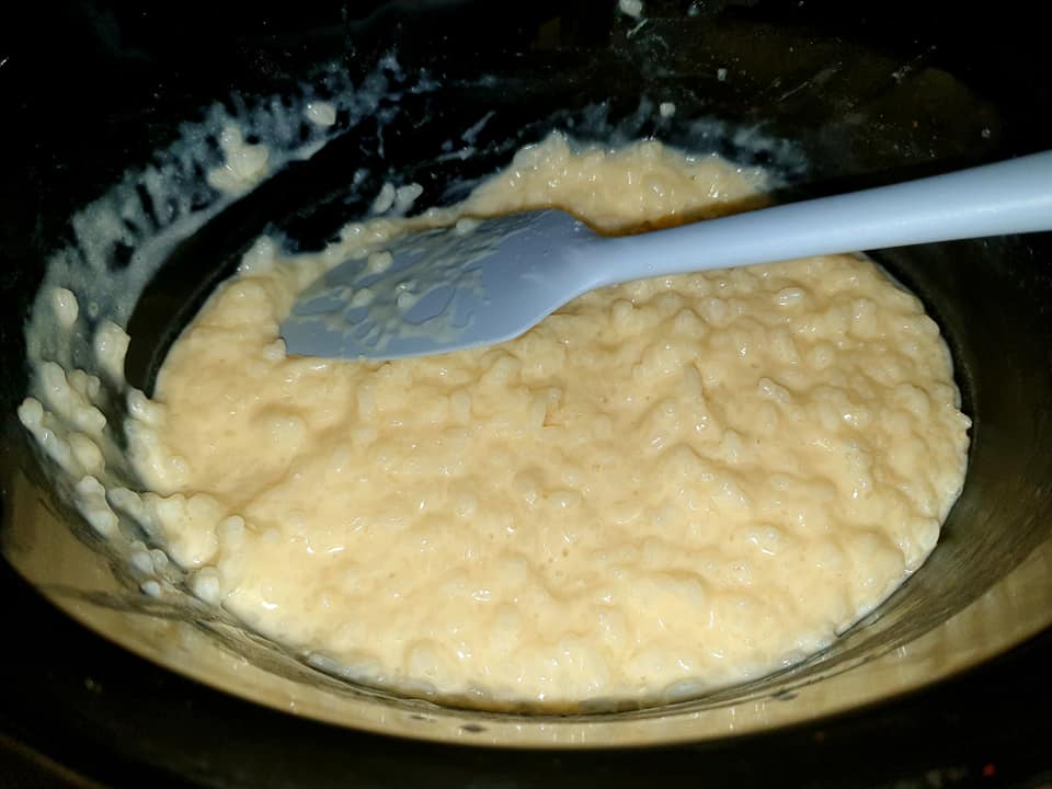 Chilled Lemon Rice Pudding