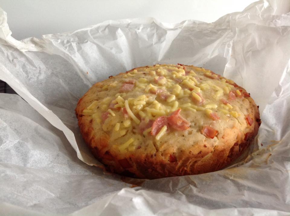 Cheese, Garlic And Bacon Loaf