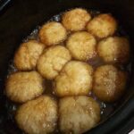 Slow Cooked Golden Syrup Dumplings