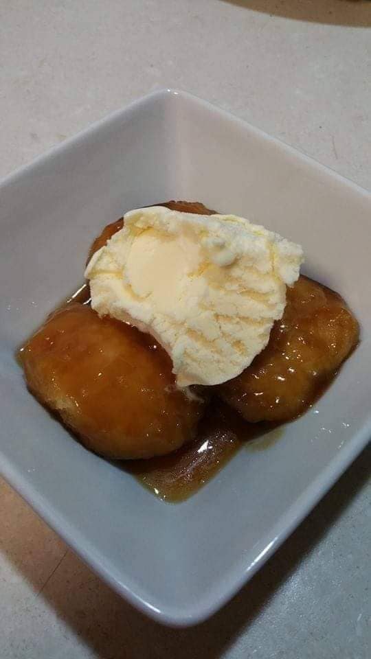 Slow Cooked Golden Syrup Dumplings