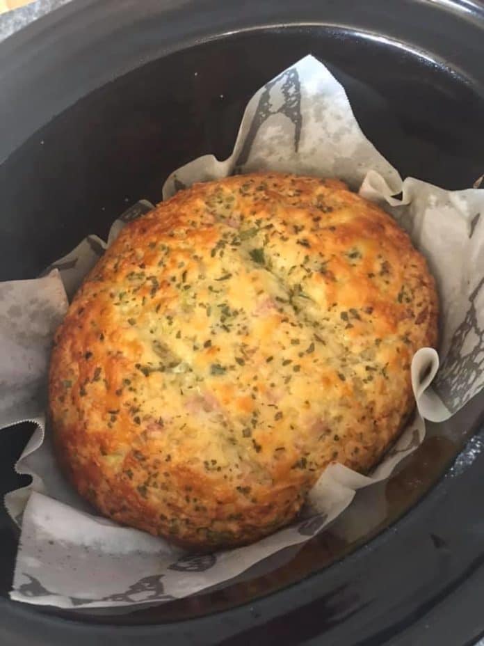 Slow Cooker Savoury bread