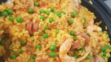 Slow cooker Paella