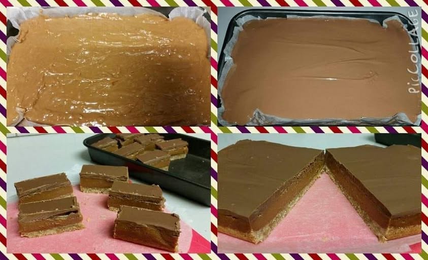 Condensed Milk Caramel Slice