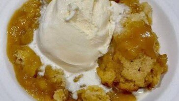 Slow Cooker Anzac Self Saucing Pudding.