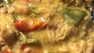 Easy Creamy Chicken Curry Slow Cooker