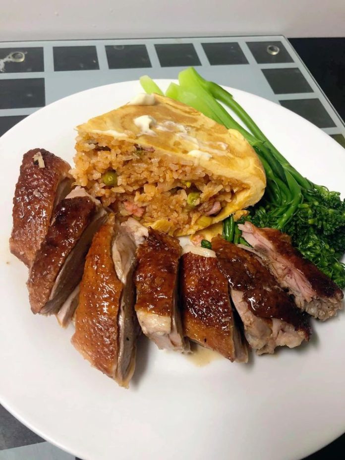 Roast Duck in slow cooker - acoking