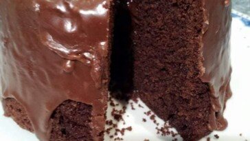 slow cooker chocolate cake