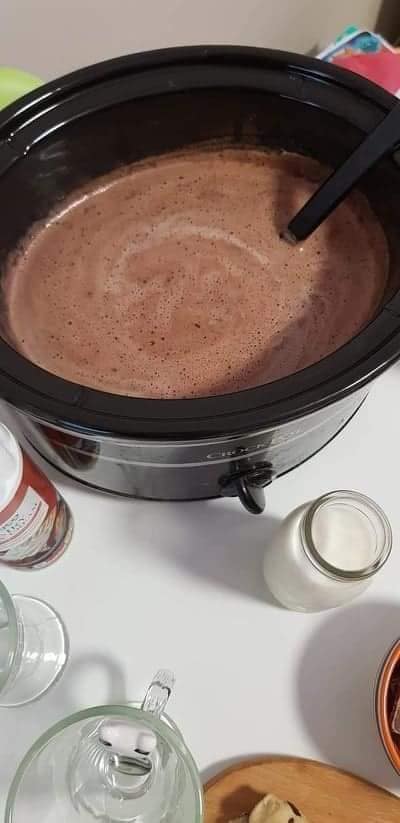 Hot chocolate station