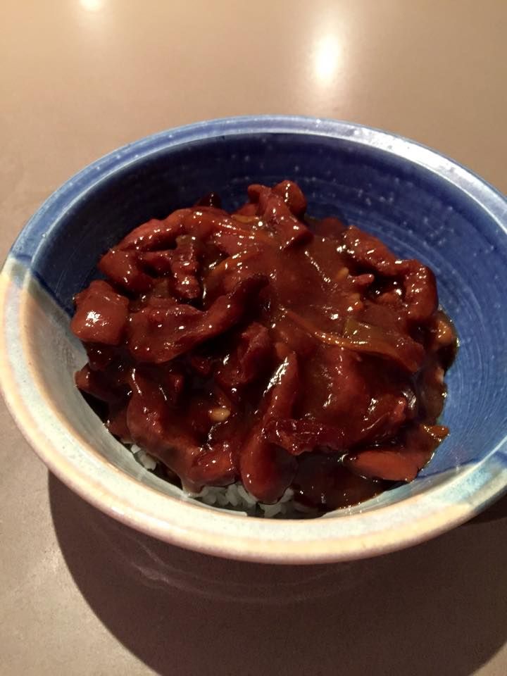 Mongolian Beef in the slow cooker