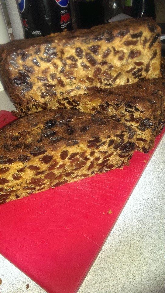 Slow Cooker Christmas Fruit Cake