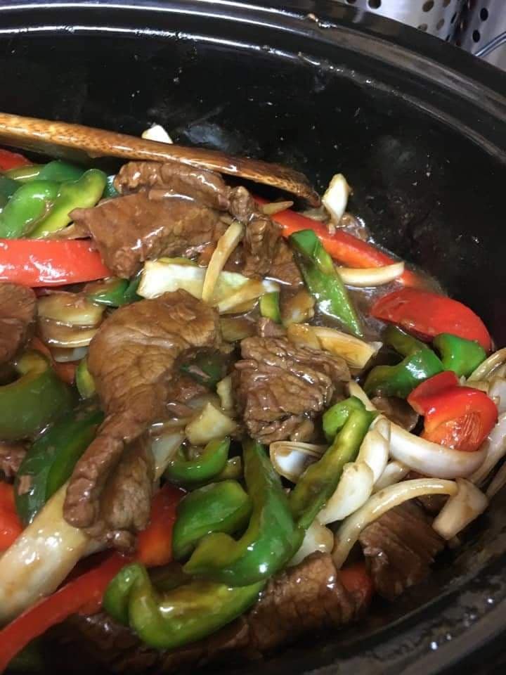 Slow Cooker Pepper Steak