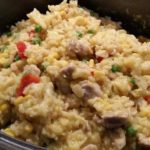 Slow Cooker Chicken Risotto