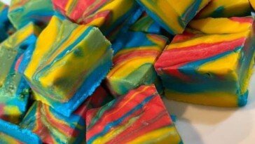 rainbow fudge