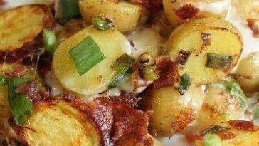 BACON CHEESE POTATOES (SLOW COOKER) RECIPE