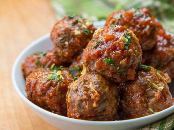 Homemade Meatballs and Gravy - acoking