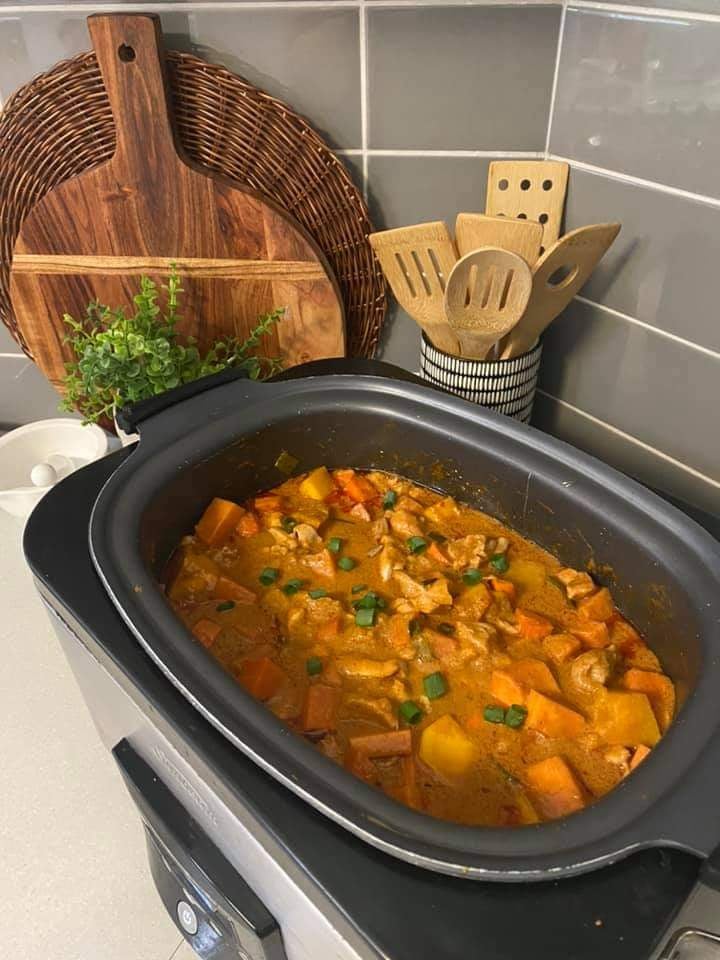 Slow Cooked Massaman Chicken Curry