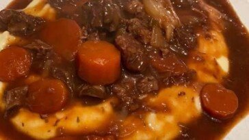 Beef & Red Wine Casserole