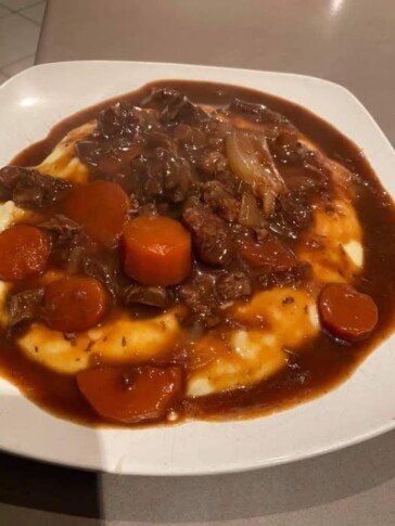 Beef & Red Wine Casserole