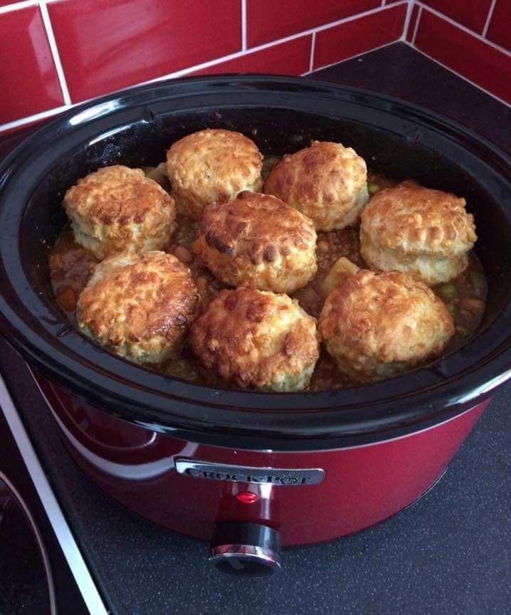 Cheese Scone Topping For Stew