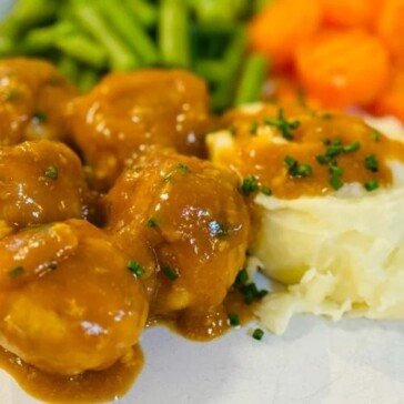 Apricot Chicken Meatballs