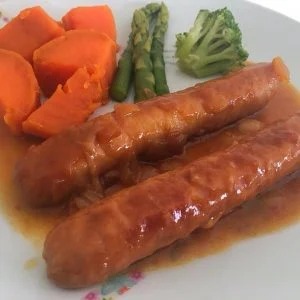 Apricot Chicken Sausages