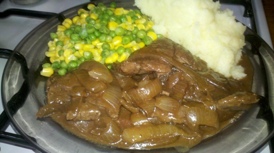 Braised Steak and Onions