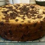 Choc chip banana cake