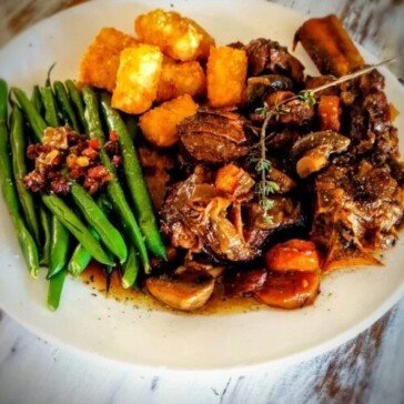 French Onion Braised Steak