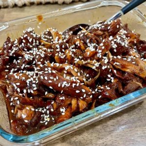 Honey Soy Pulled Chicken
