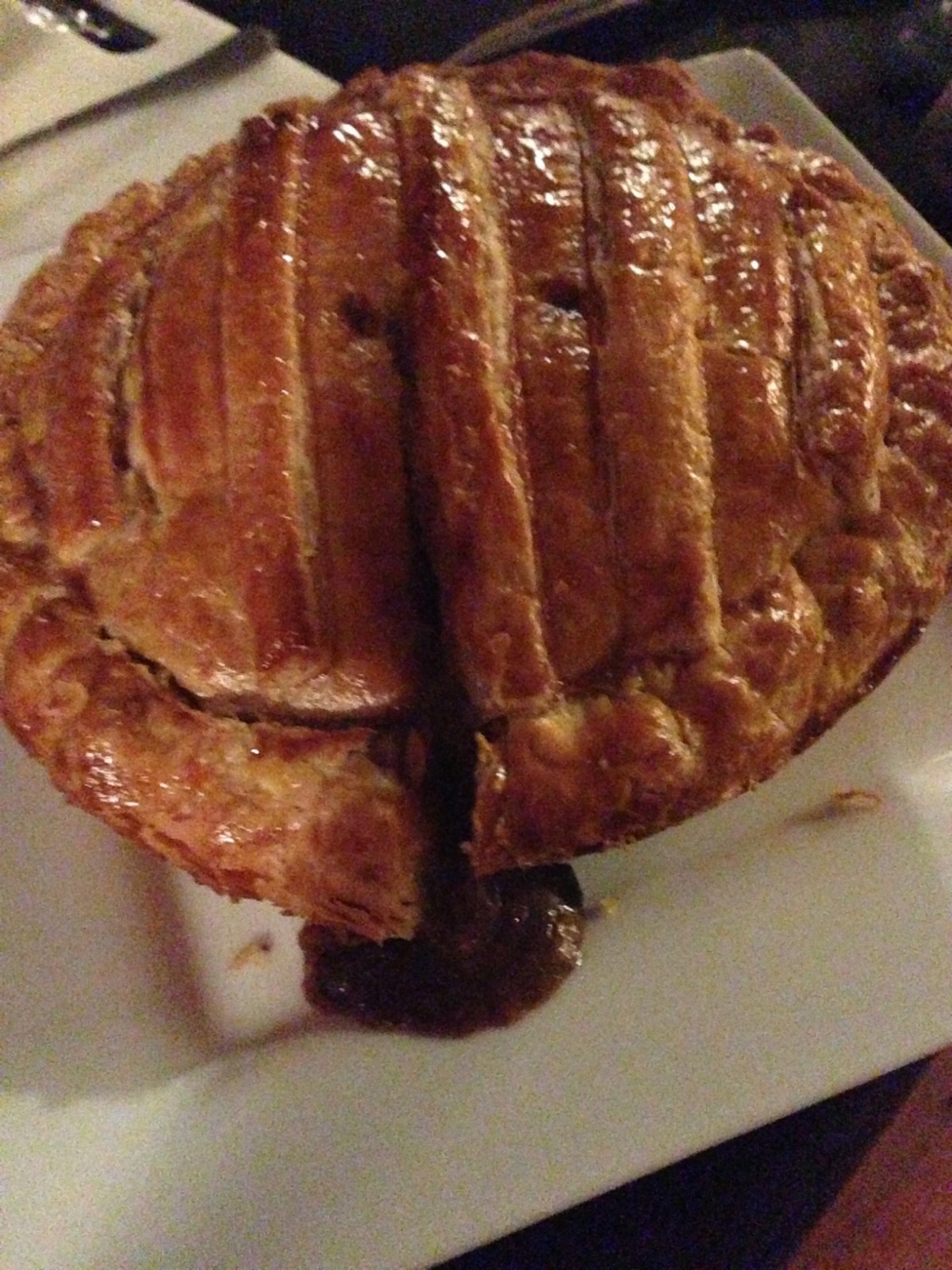 Mushroom and Steak Pie Slow Cooked