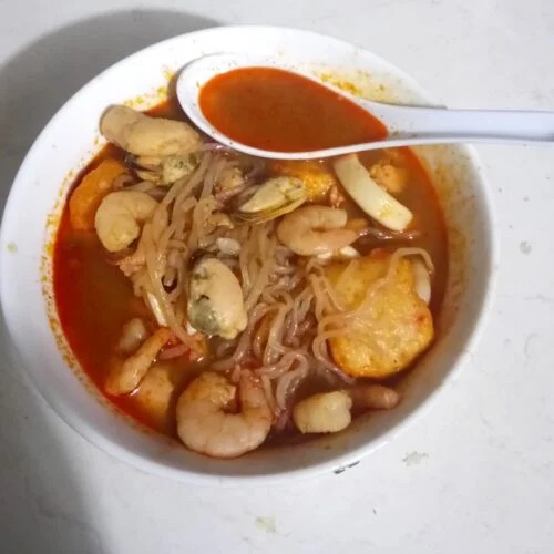 Seafood Tom Yum Soup – Low Carb