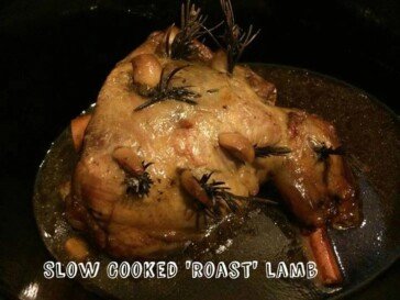 Slow Cooked 'Roast' Lamb