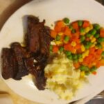 Sticky beef spare ribs