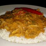 African Chicken in Coconut Sauce - Portuguese Recipe