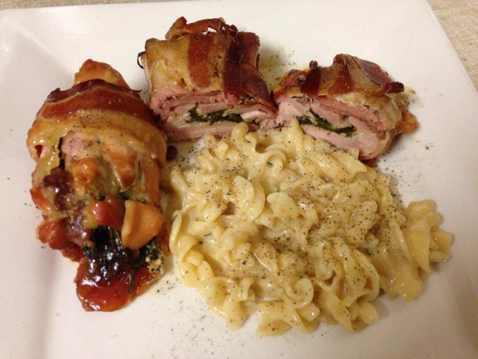 Bacon Hugging Chicken