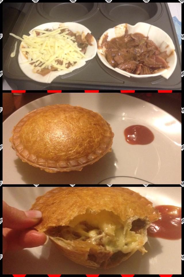 Beef Bacon and Cheese Hand Pies