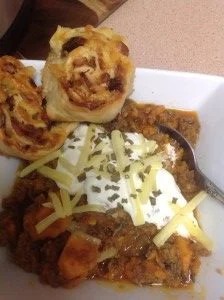 Beef and Sweet Potato Chilli