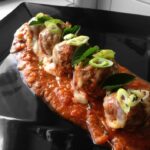Cheese-Stuffed Meatball Parmigiana