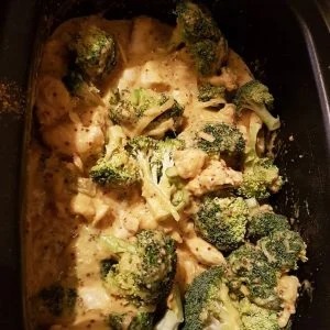 Cheesy Chicken and Broccoli (Slow Cooker)