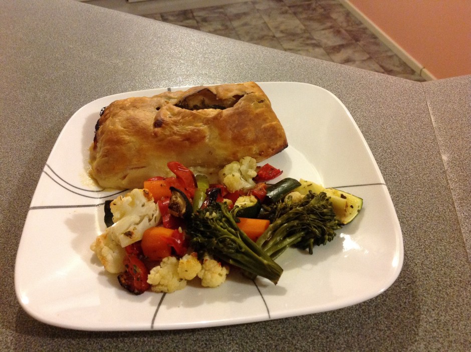 Chicken & Bacon Pastry Parcel