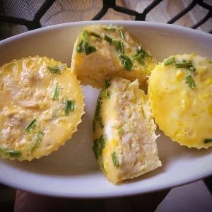 Chicken & Corn Mini Quiches