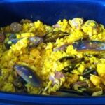 Chicken-Prawn-and Mussel Paella