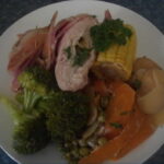 Chicken and Rainbow Vegetables