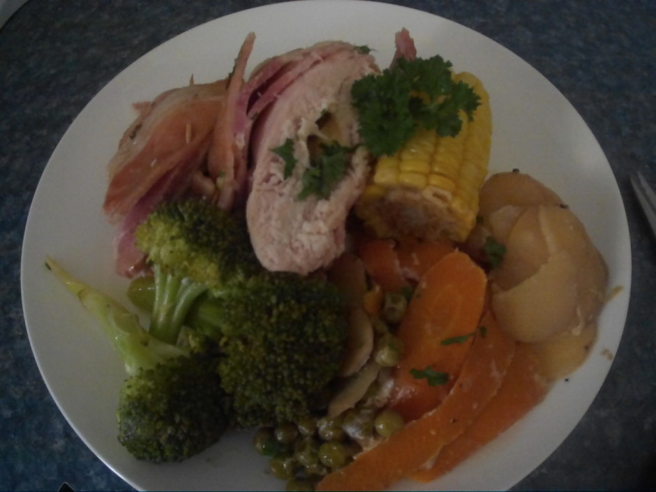 Chicken and Rainbow Vegetables