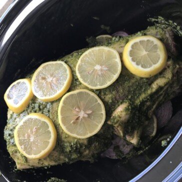 Greek Lemon and Herb Lamb Leg